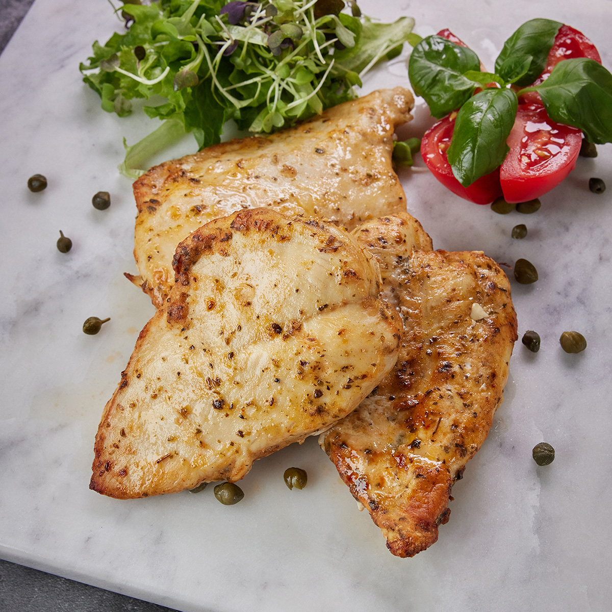 Chicken Breasts Marinated Random - HALAL